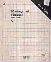 MANAGERIAL FINANCE