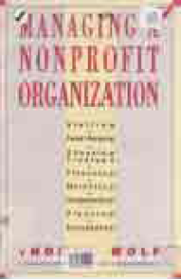 Image of MANAGING A NONPROFIT ORGANIZATION