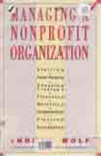 MANAGING A NONPROFIT ORGANIZATION