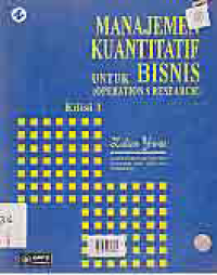 Image of MANAJEMEN KUANTITATIF UNTUK BISNIS