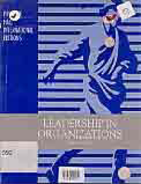 Image of LEADERSHIP IN ORGANIZATIONS