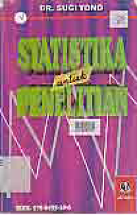 Image of STATISTIKA UNTUK PENELITIAN