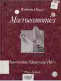 Image of MACROECONOMICS INTERMEDIATE THEORY AND POLICY