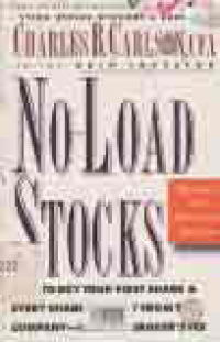 Image of NO LOAD STOCK: HOW TO BUY YOUR FIRST SHARE AND EVERY SHARE DIRECTLY FROM THE COMPANY WITH NO BROKER'S FEE