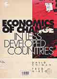 Image of ECONOMICS OF CHANGE IN LESS DEVELOPED COUNTRIES