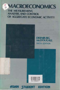 Image of MACROECONOMICS THE MEASUREMENT ANALYSIS AND CONTROL OF AGREATE ECONOMIC ACTIVITY