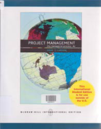 PROJECT MANAGEMENT: The Managerial Process + CD