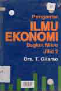 Image of PENGANTAR ILMU EKONOMI BAGIAN MIKRO JLD.2