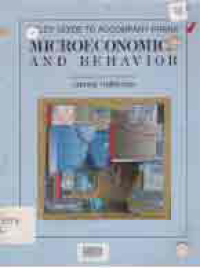 STUDY GUIDE TO ACCOMPANY FRANK MICROECONOMICS AND BEHAVIOR