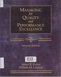 MANAGING FOR QUALITY AND PERFORMANCE EXCELLENCE + CD