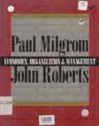 Image of ECONOMICS, ORGANIZATION AND MANAGEMENT