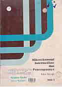 Image of MIKROEKONOMI INTERMEDIATE DAN PENERAPANNYA
