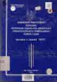 Image of HIMPUNAN PERATURAN TENTANG PETUNJUK TEKNIS PELAKSANAAN UU PERPAJAKAN TAHUN 1994