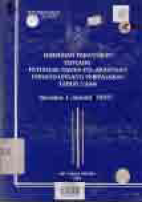 HIMPUNAN PERATURAN TENTANG PETUNJUK TEKNIS PELAKSANAAN UU PERPAJAKAN TAHUN 1994