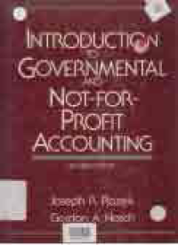 Image of INTRODUCTION TO GOVERNMENTAL AND NOT FOR PROFIT ACCOUNTING