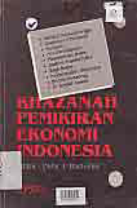 Image of KHAZANAH PEMIKIRAN EKONOMI INDONESIA