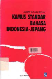 KAMUS STANDAR BAHASA INDONESIA-JEPANG