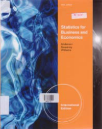 Image of STATISTICS FOR BUSINESS AND ECONOMIS + CD
