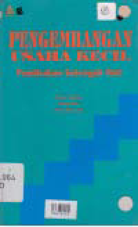 Image of PENGEMBANGAN USAHA KECIL; PEMIHAKAN SETENGAH HATI