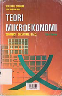 TEORI MIKROEKONOMI; Teori dan Soal-soal