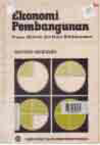 Image of EKONOMI PEMBANGUNAN: Proses, Masalah dan Dasar Kebijaksanaan