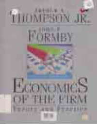 Image of ECONOMICS OF THE FIRM THEORY AND PRACTICE