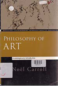 PHILOSOPHY OF ART; A CONTEMPORARY INTRODUCTION