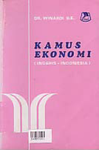 Image of KAMUS EKONOMI (INGGRIS-INDONESIA)