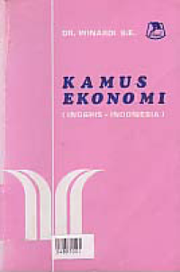 KAMUS EKONOMI (INGGRIS-INDONESIA)