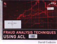 Image of FRAUD ANALYSIS TECHNIQUES + CD