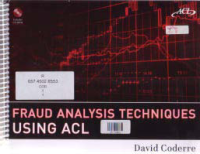 FRAUD ANALYSIS TECHNIQUES + CD