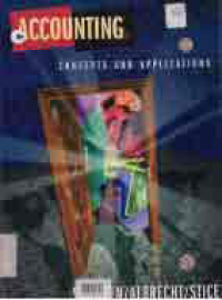 Image of ACCOUNTING; CONCEPTS AND AAPLICATION