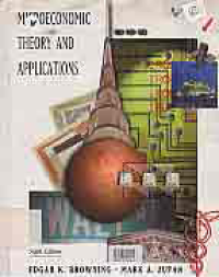 MICROECONOMIC THEORY AND APPLICATIONS