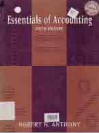 Image of ESSENTIALS OF ACCOUNTING
