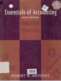 ESSENTIALS OF ACCOUNTING