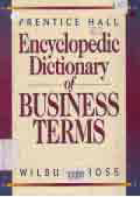 PRENTICE HALL ENCYCLOPEDIC DICTIONARY OF BUSINESS TERMS