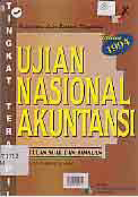 KUMPULAN SOAL DAN JAWABAN UJIAN NASIONAL AKUNTANSI TINGKAT TERAMPIL TAHUN 1994