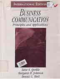 Image of BUSINESS COMMUNICATION