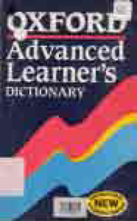 Image of OXFORD ADVANCED LEARNER'S DICTIONARY