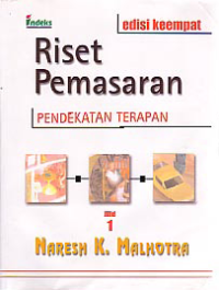 Image of RISET PEMASARAN; Pendekatan Terapan (Jilid 1)