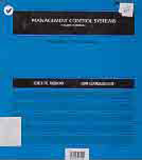 Image of MANAGEMENT CONTROL SYSTEMS