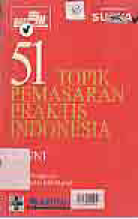 Image of 51 TOPIK PEMASARAN PRAKTIS INDONESIA