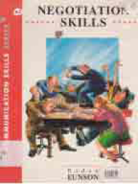 Image of NEGOTIATION SKILLS