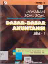 Image of JAWABAN SOAL-SOAL DASAR-DASAR AKUNTANSI 1