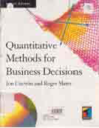 Image of QUANTITATIVE METHODS FOR BUSINESS DECISIONS