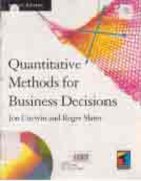 QUANTITATIVE METHODS FOR BUSINESS DECISIONS