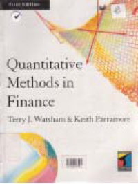 Image of QUANTITATIVE METHODS IN FINANCE