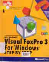 Image of MICROSOFT VISUAL FOXPRO 3 FOR WINDOW STEP BY STEP + DISKET