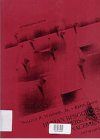 Image of HUMAN RESOURCES AND PERSONNEL MANAGEMENT