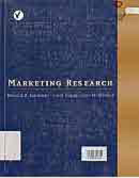 Image of MARKETING RESEARCH
